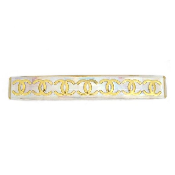 Chanel Hair Clip Barrette Clear 97P/62 150482 main image 8